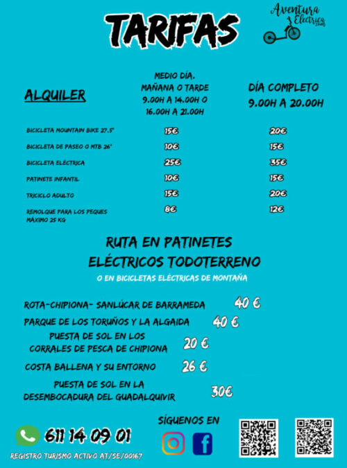 Tarifas Rota, Cádiz